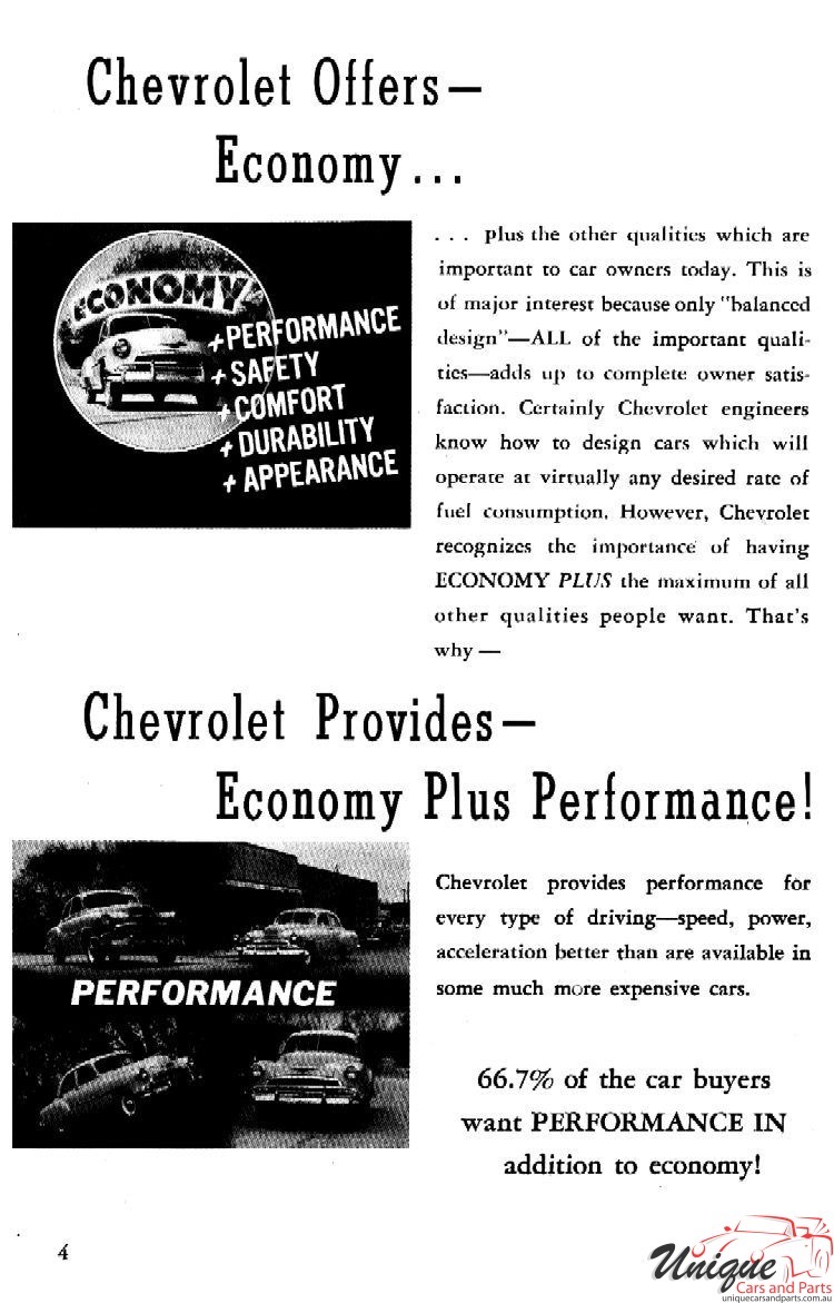 1951 Chevrolet The Leader Brochure Page 11